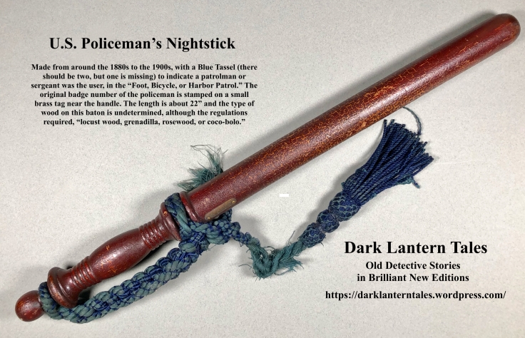 Nightstick with info, Dark Lantern Tales
